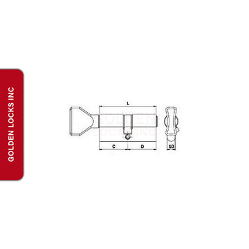 Iseo Cylinder 56-623NK
